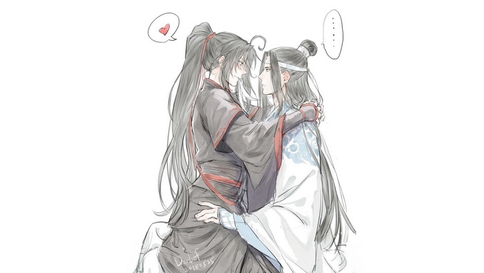 Wei Wuxian and Lan Wangji from Mo Dao Zu Shi