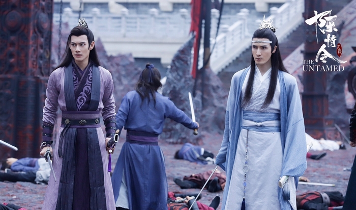 The Untamed Characters Lan Xichen and Jiang Cheng