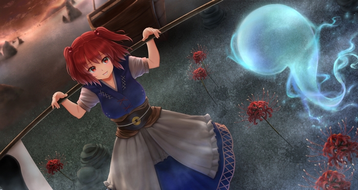 Komachi Onozuka from Touhou Project