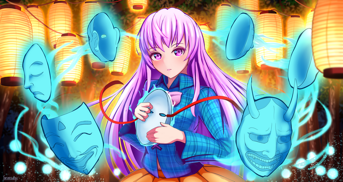 Hata no Kokoro from Touhou Project