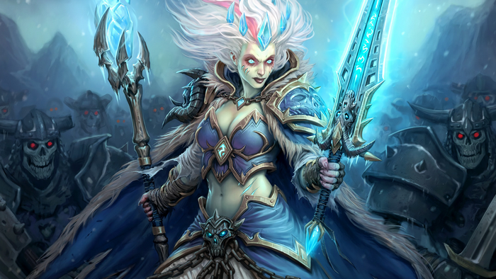Frost Lich Jaina from World of Warcraft