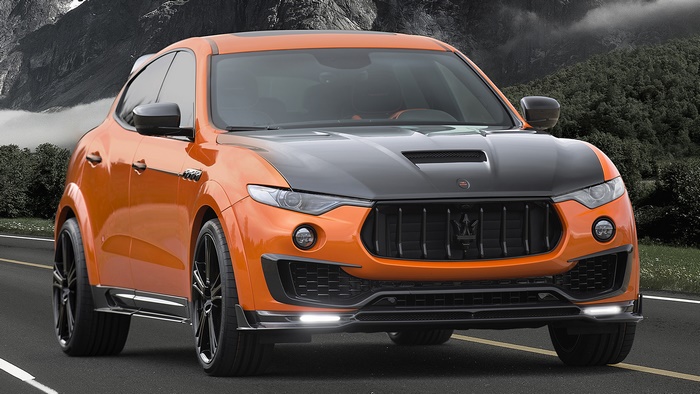 Maserati Levante by Mansory Orange SUV