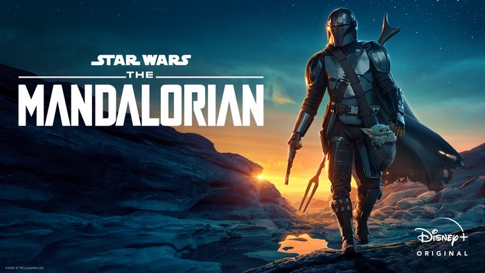 The Mandalorian and Grogu from Star Wars