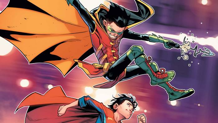Robin and Superboy from DC Comics