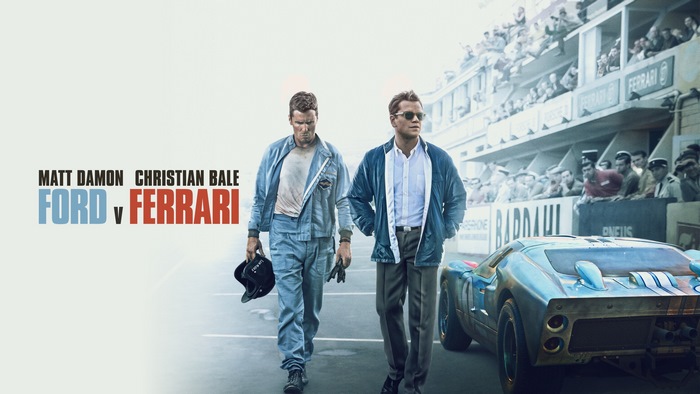 Ford v Ferrari starring Matt Damon and Christian Bale