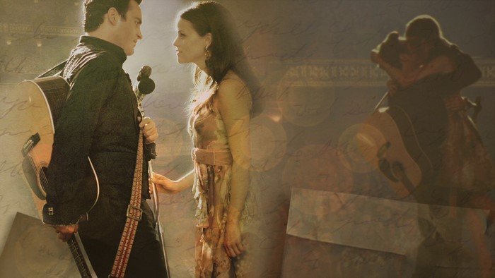 Reese Witherspoon and Joaquin Phoenix in Walk The Line