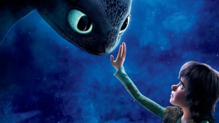 Toothless and Hiccup from How to Train Your Dragon