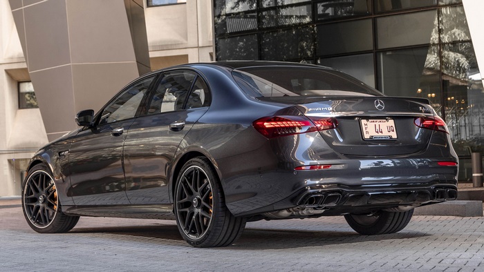 2021 Mercedes-AMG E 63 S Sedan Rear View