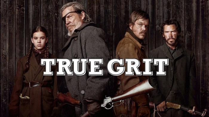 True Grit movie poster with cast