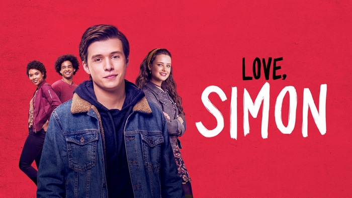 Love, Simon movie poster with cast