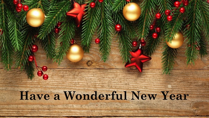 Have a Wonderful New Year