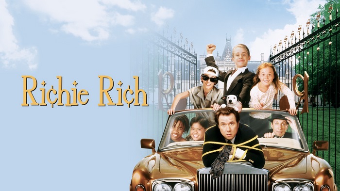 Richie Rich movie poster with cast