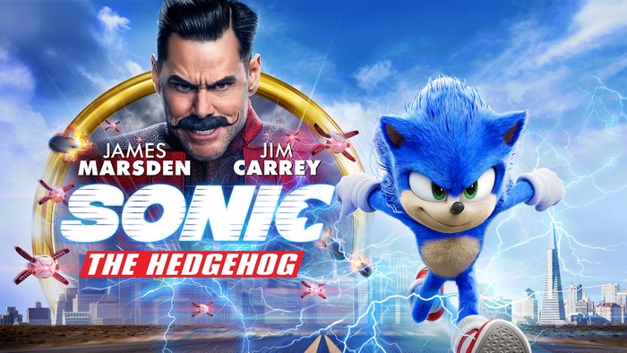 Sonic the Hedgehog with Jim Carrey and James Marsden