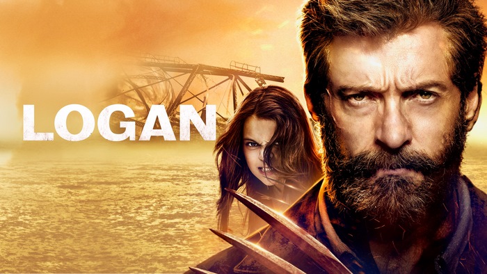Logan and Laura in a desolate landscape