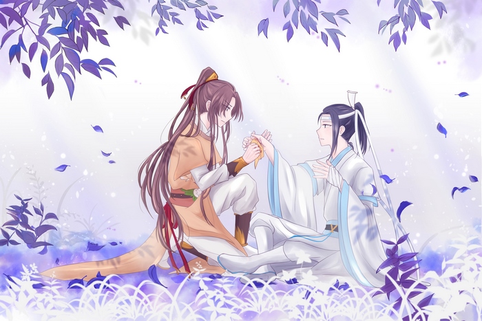 Lan Sizhui and Jin Ling from Mo Dao Zu Shi