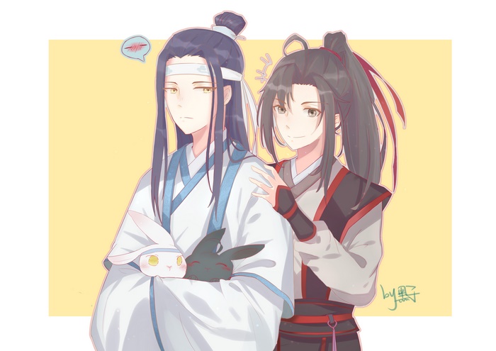 Lan Wangji and Wei Wuxian from Mo Dao Zu Shi 4K