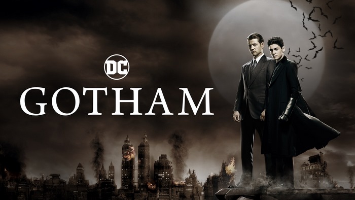 Gotham: Bruce Wayne and James Gordon with Bats and City