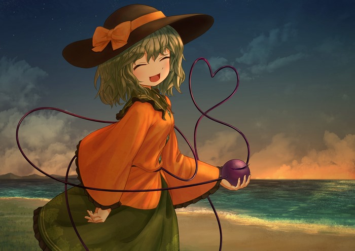Koishi Komeiji from Touhou 4K