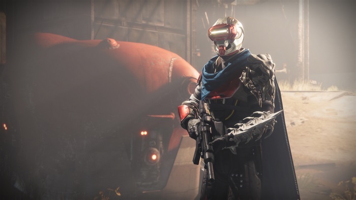 Destiny 2: Beyond Light Guardian with rifle