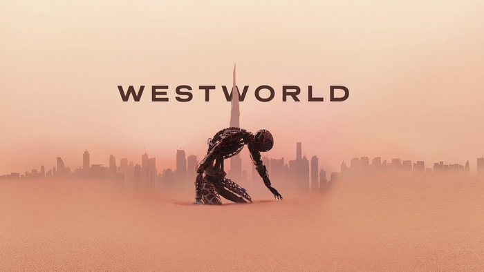 Westworld Robot in Desert City