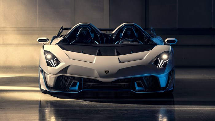 Lamborghini Aventador SVJ Roadster 4K