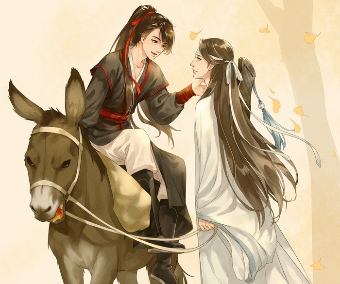Lan Wangji and Wei Wuxian from Mo Dao Zu Shi