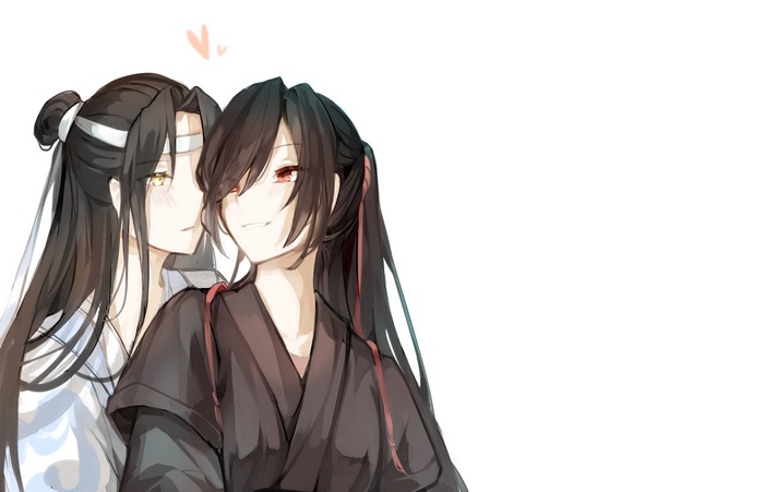 Wei Wuxian and Lan Wangji from Mo Dao Zu Shi