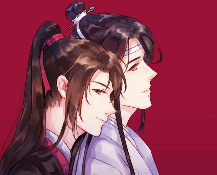 Wei Wuxian and Lan Wangji from Mo Dao Zu Shi