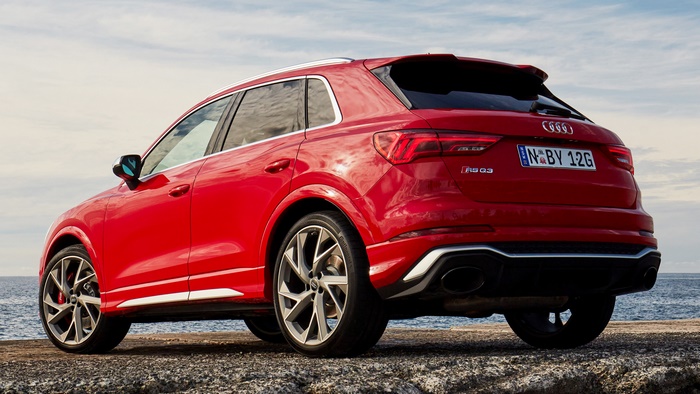Red 2020 Audi RS Q3 Luxury SUV