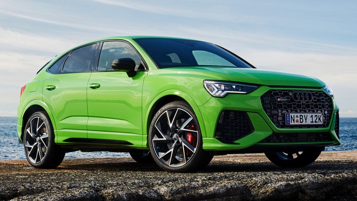 2020 Audi RS Q3 Sportback Green Crossover SUV
