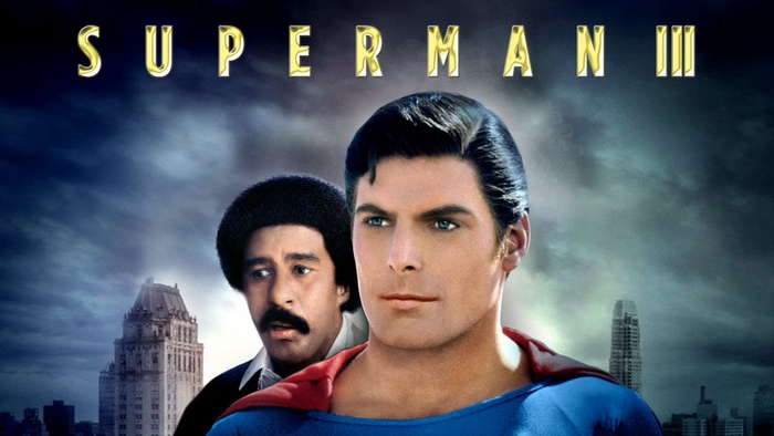 Superman III Poster with Christopher Reeve and Richard Pryor