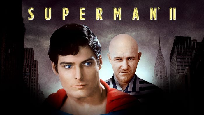 Superman II featuring Christopher Reeve and Gene Hackman