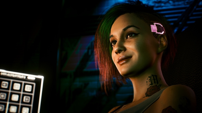 Judy Alvarez from Cyberpunk 2077