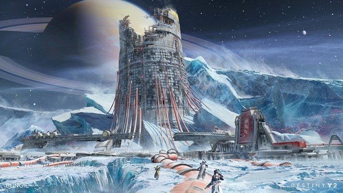 Destiny 2: Ice Moon Architecture