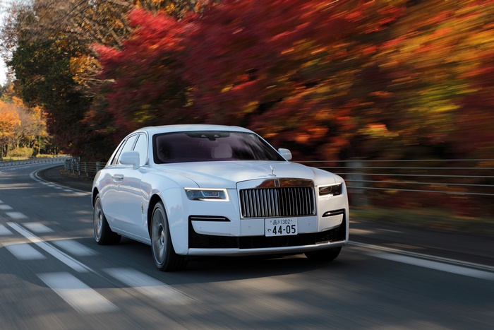 Rolls-Royce Ghost Luxury Car on Road