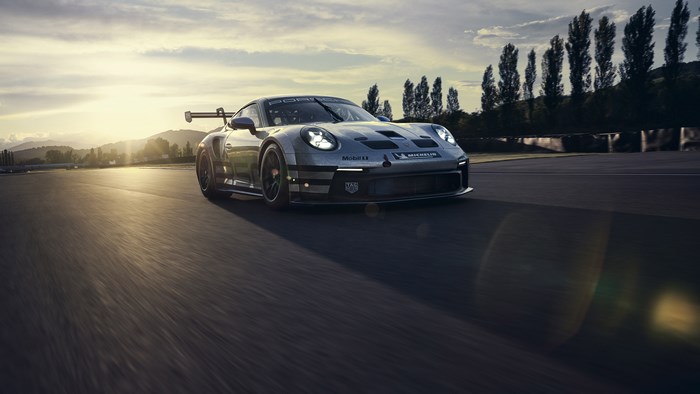 Porsche 911 GT3 4K Silver Sport Car
