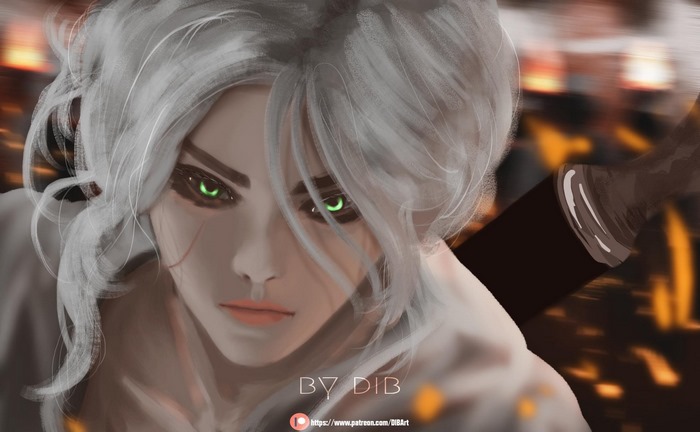 Ciri from The Witcher 3: Wild Hunt