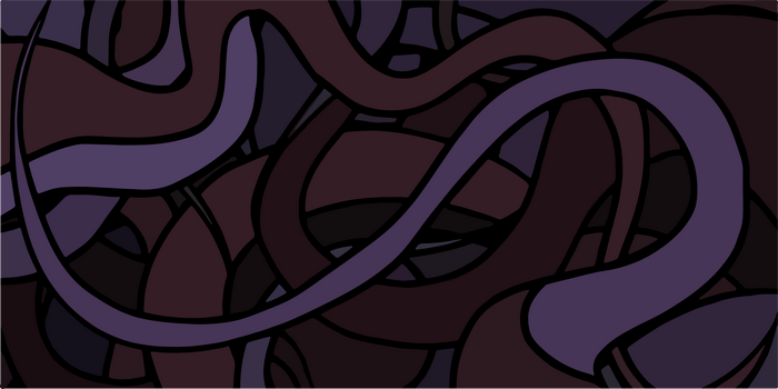 Abstract Purple and Maroon Swirls