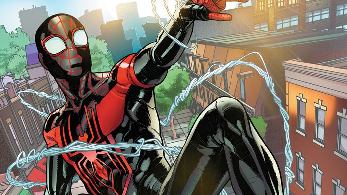 Miles Morales Spider-Man from Marvel Comics 4K