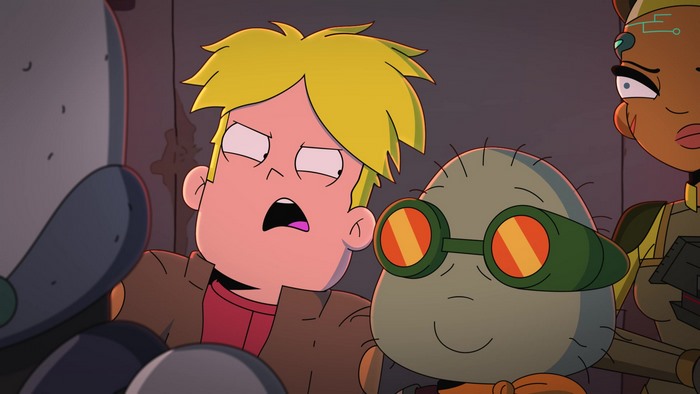 Gary Goodspeed and Clarence Polkawitz from Final Space
