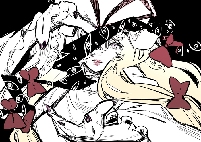 Yukari Yakumo from Touhou