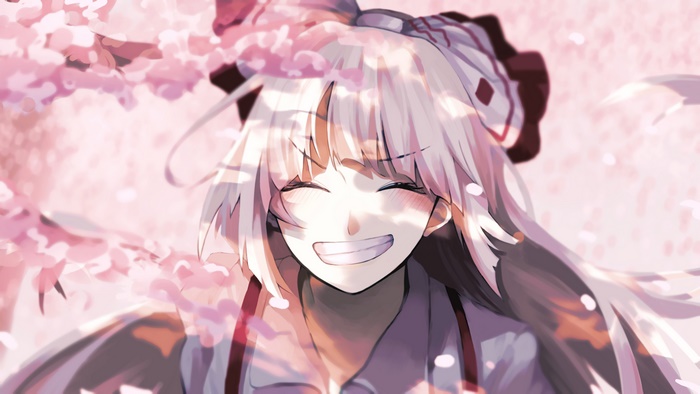 Fujiwara no Mokou from Touhou 4K
