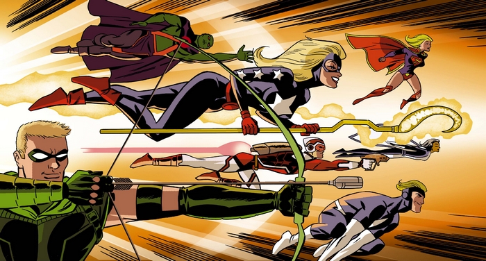 Justice League United Green Arrow Supergirl Martian Manhunter Stargirl