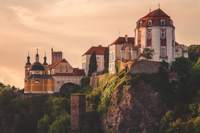 Vranov nad Dyjí Castle in the Czech Republic