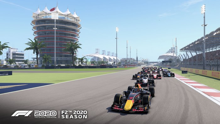 F1 2020 The Official Videogame Bahrain International Circuit 4K