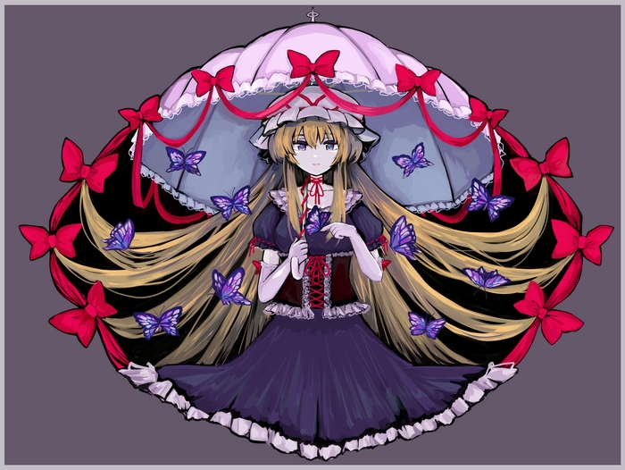 Yukari Yakumo from Touhou Project 4K