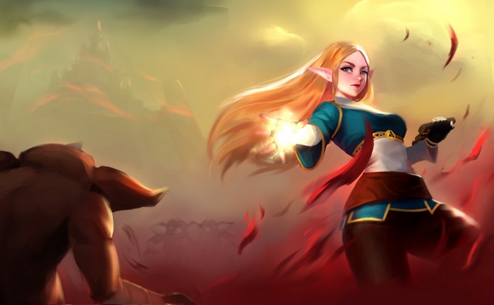 Zelda from Hyrule Warriors: Age Of Calamity 4K