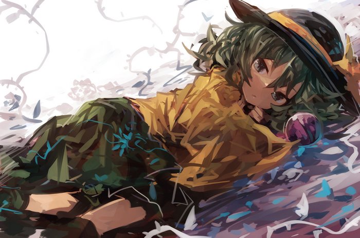 Koishi Komeiji from Touhou 4K