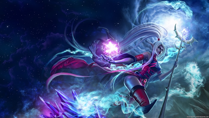 Sorceress casting magic in Driftland: The Magic Revival 4K