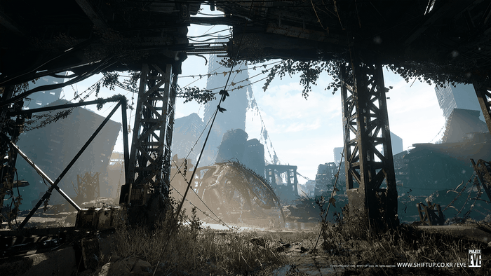 Project EVE post-apocalyptic cityscape